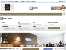 Tablet Screenshot of fmimobiliaria.com.br
